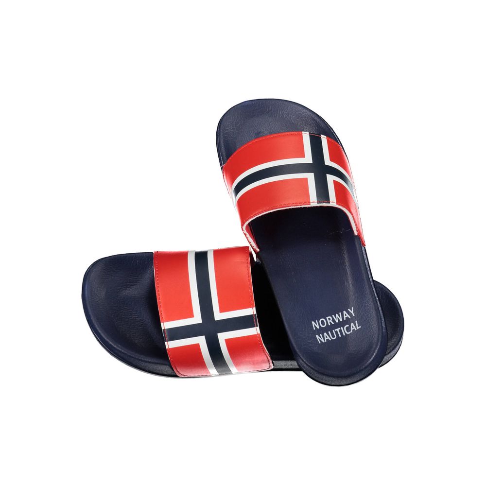 Geographical Norway Blue Plastic Men Sandal