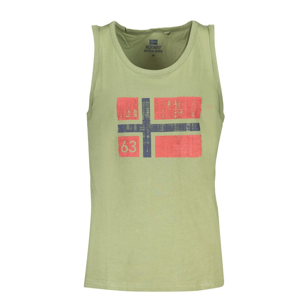 Geographical Norway Green Cotton Shirt