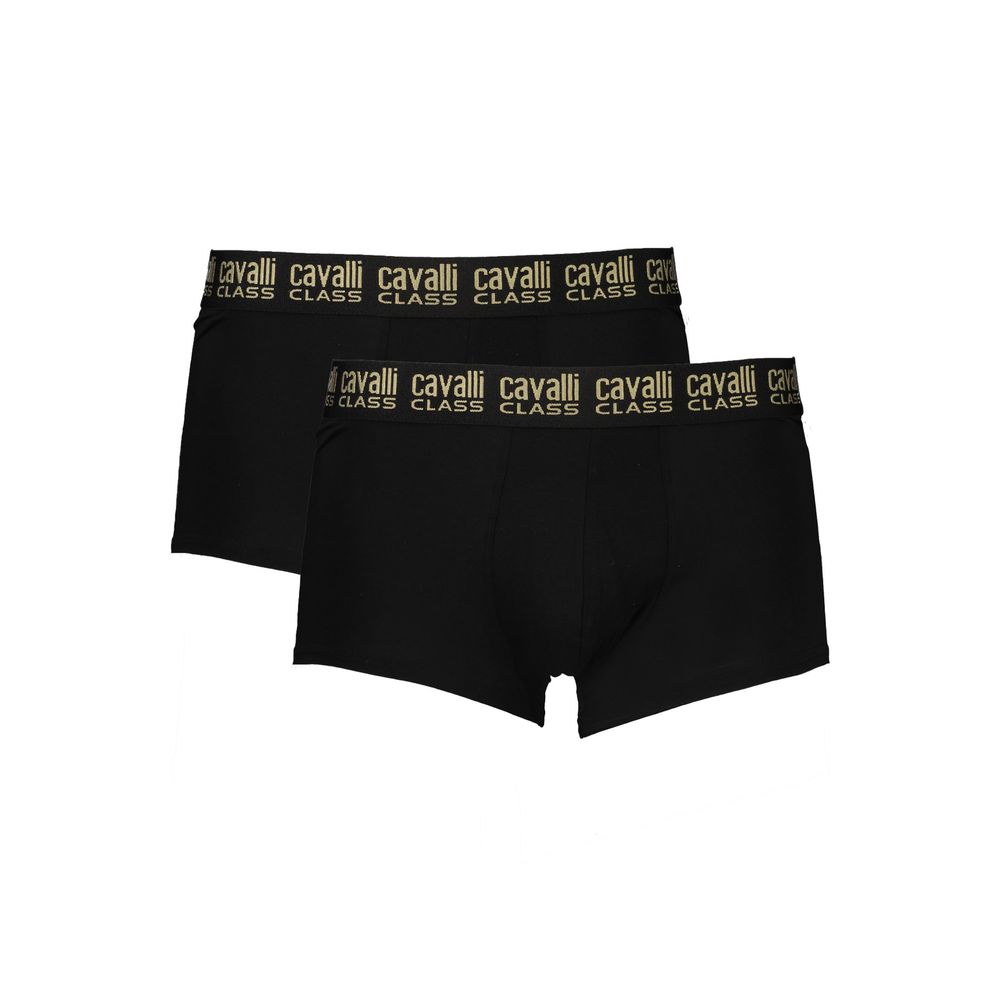 cavalli CLASS Black Cotton Men Boxer