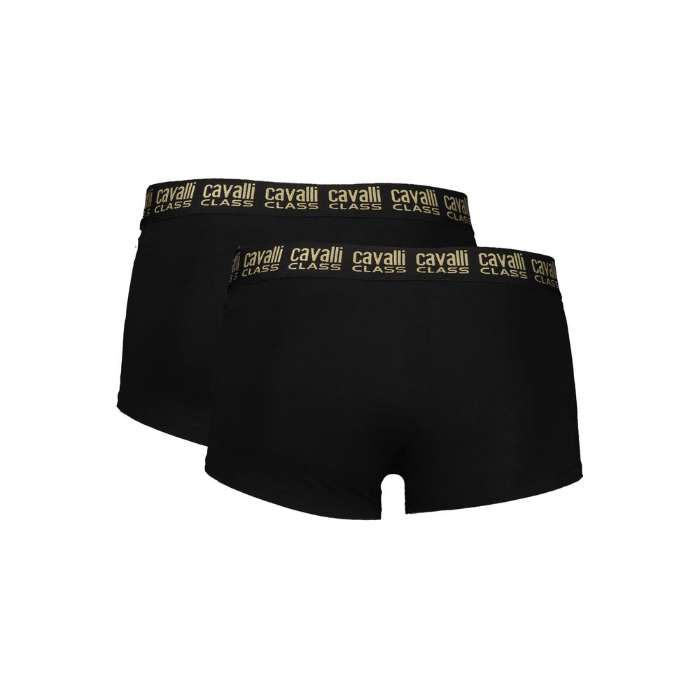 cavalli CLASS Black Cotton Men Boxer