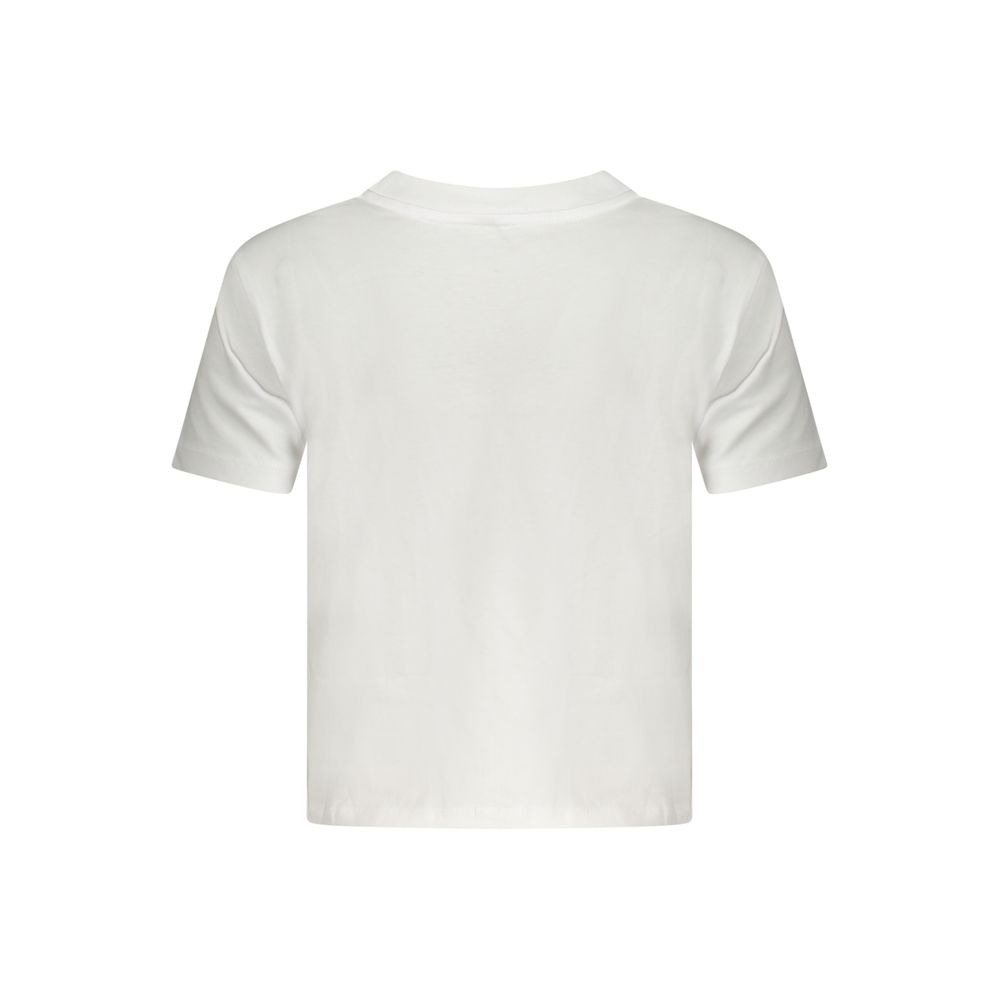 Calvin Klein White Cotton Women T-Shirt
