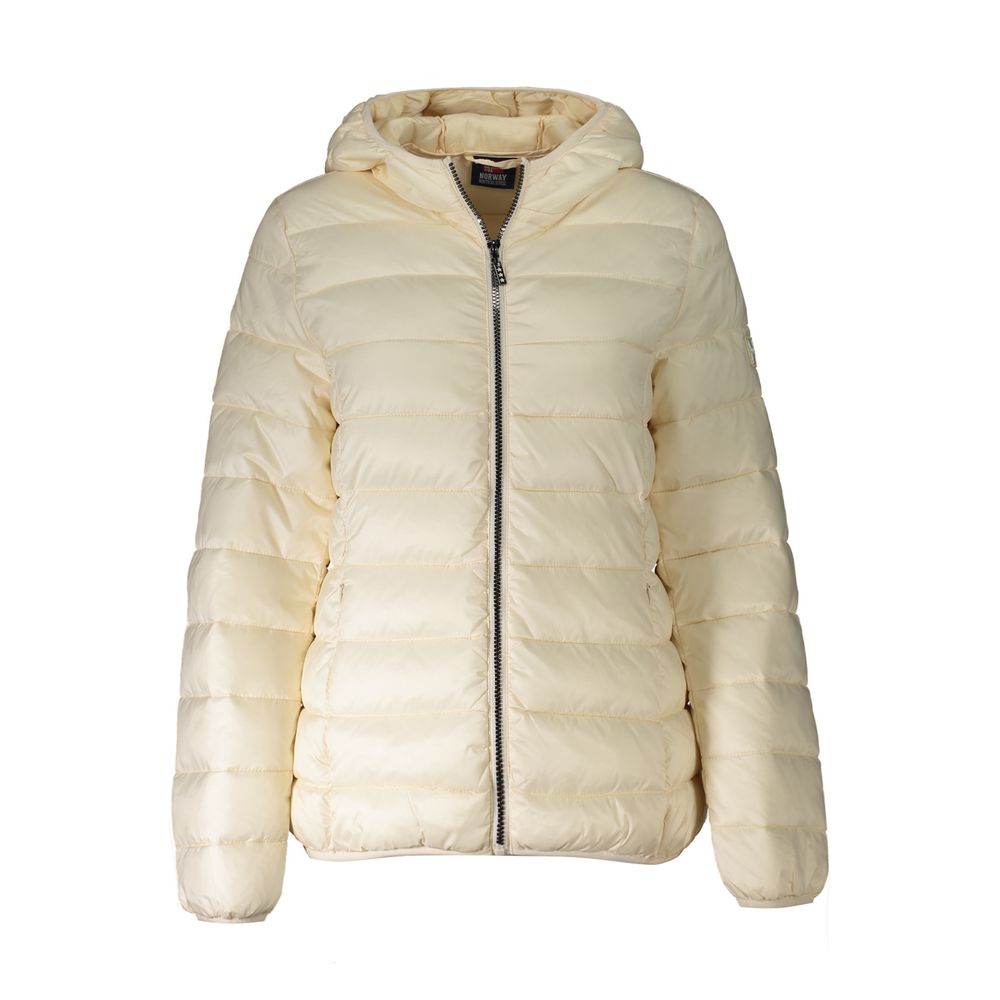 Geographical Norway Beige Polyamide Jackets & Coat