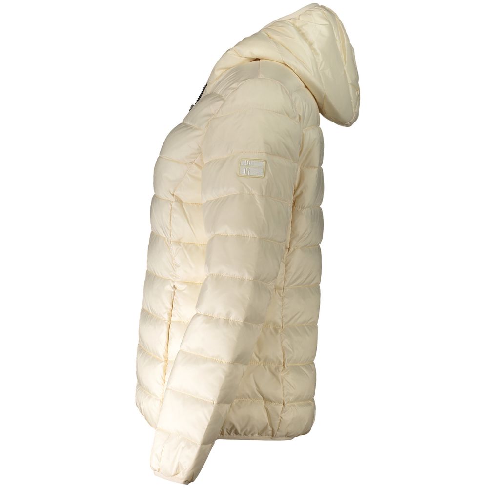 Geographical Norway Beige Polyamide Jackets & Coat