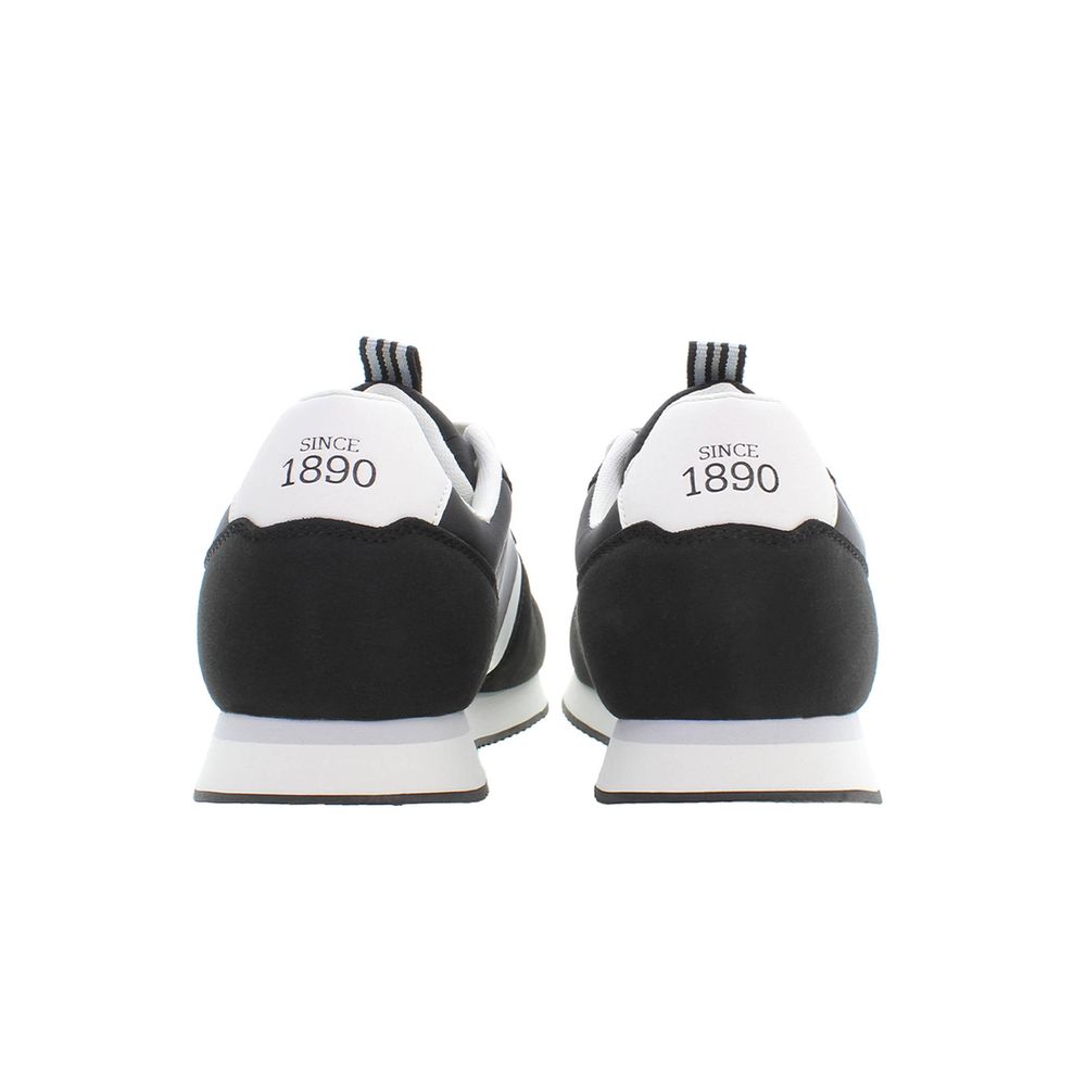 U.S. Polo Assn. Black Polyester Men Sneaker