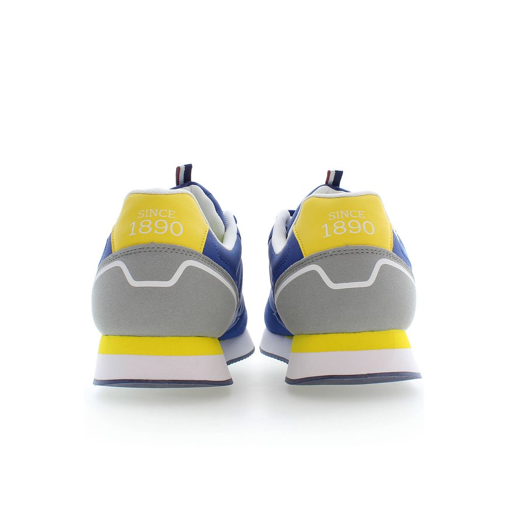 U.S. Polo Assn. Blue Polyester Men Sneaker