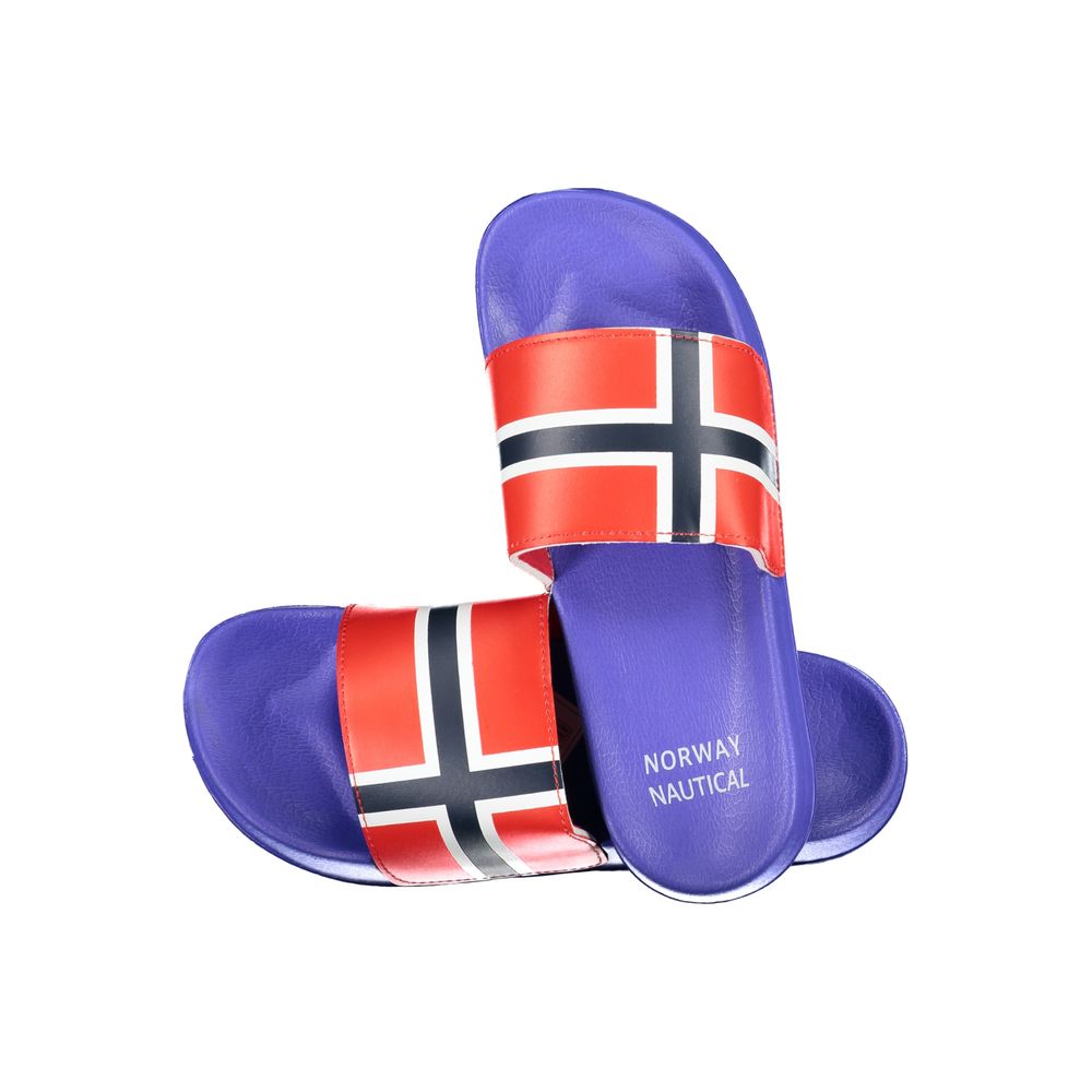 Geographical Norway Blue Plastic Men Sandal