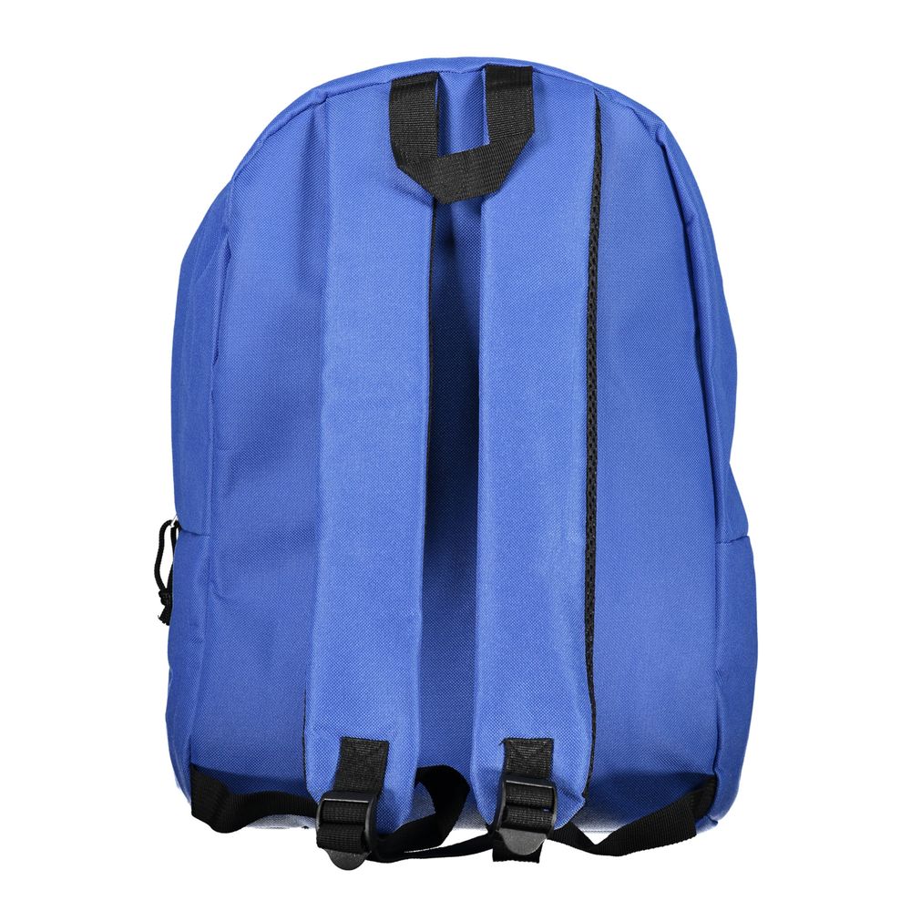 Geographical Norway Blue Polyester Men Backpack