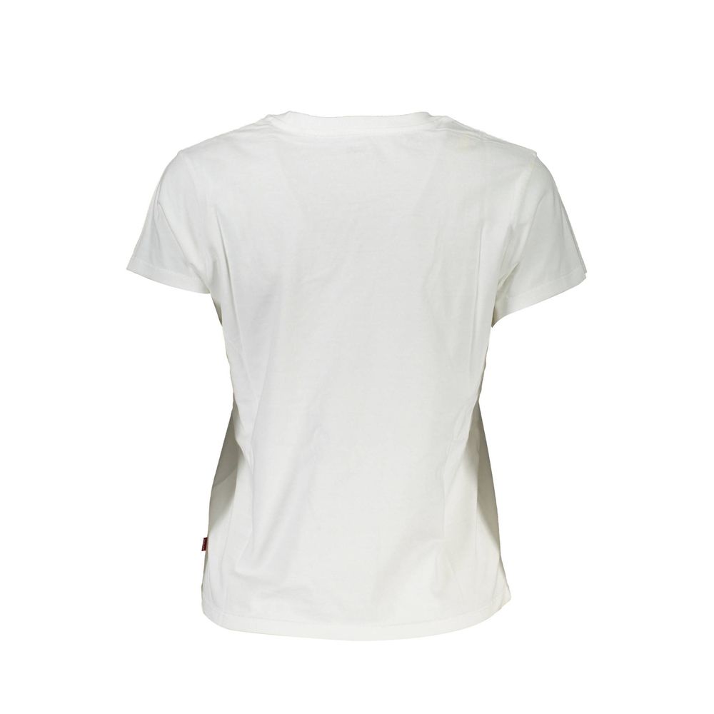 Levi´s White Cotton Women T-Shirt