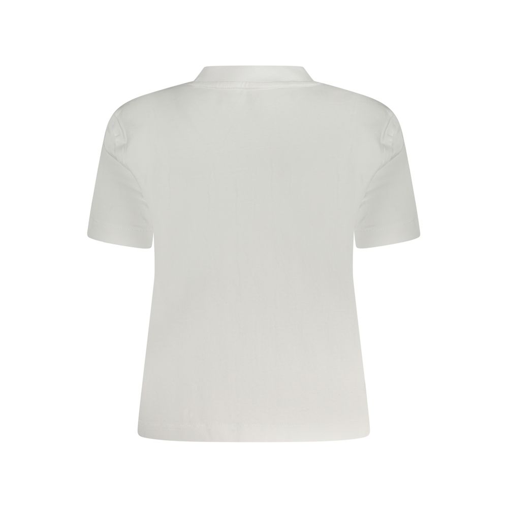 Calvin Klein White Cotton Women T-Shirt