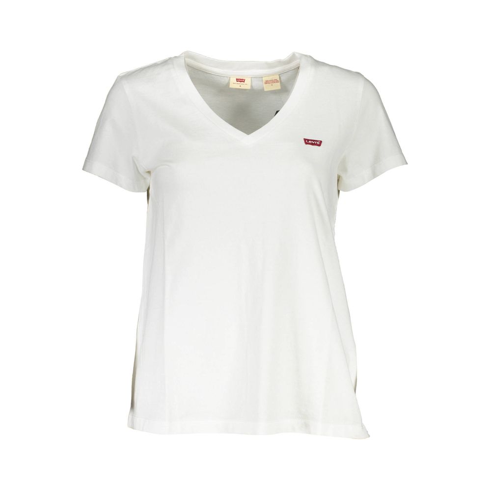 Levi´s White Cotton Women T-Shirt