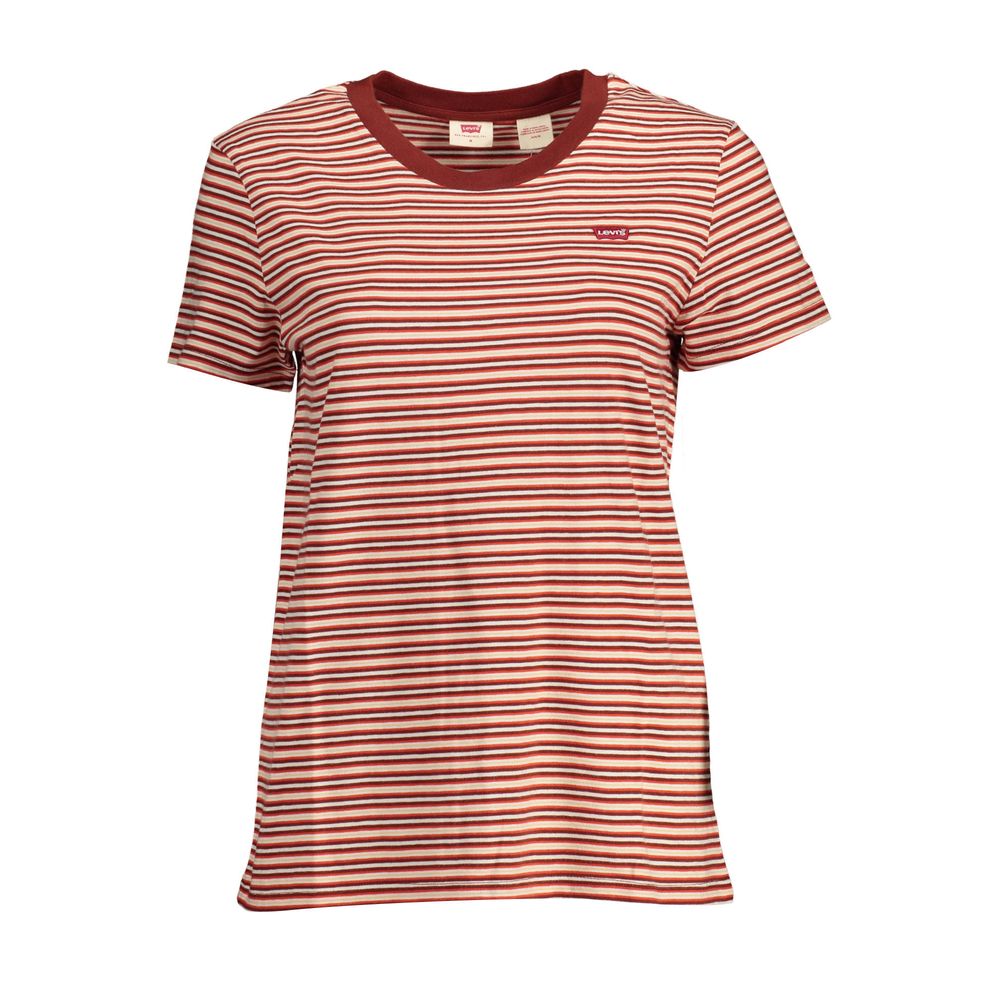 Levi´s Red Cotton Women T-Shirt