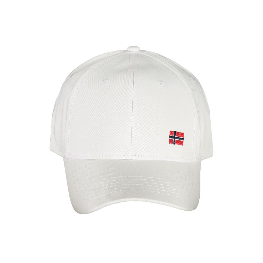 Geographical Norway White Cotton Hats & Cap
