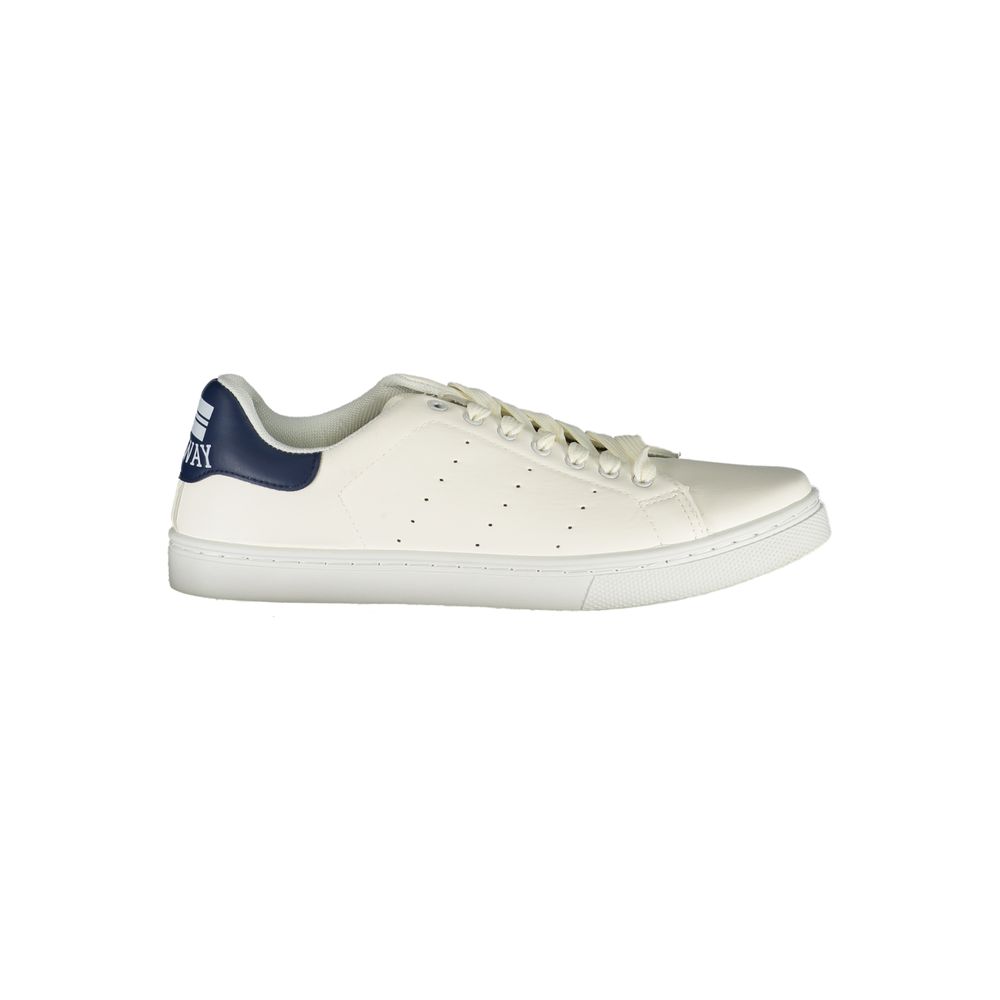Geographical Norway White Polyester Sneaker