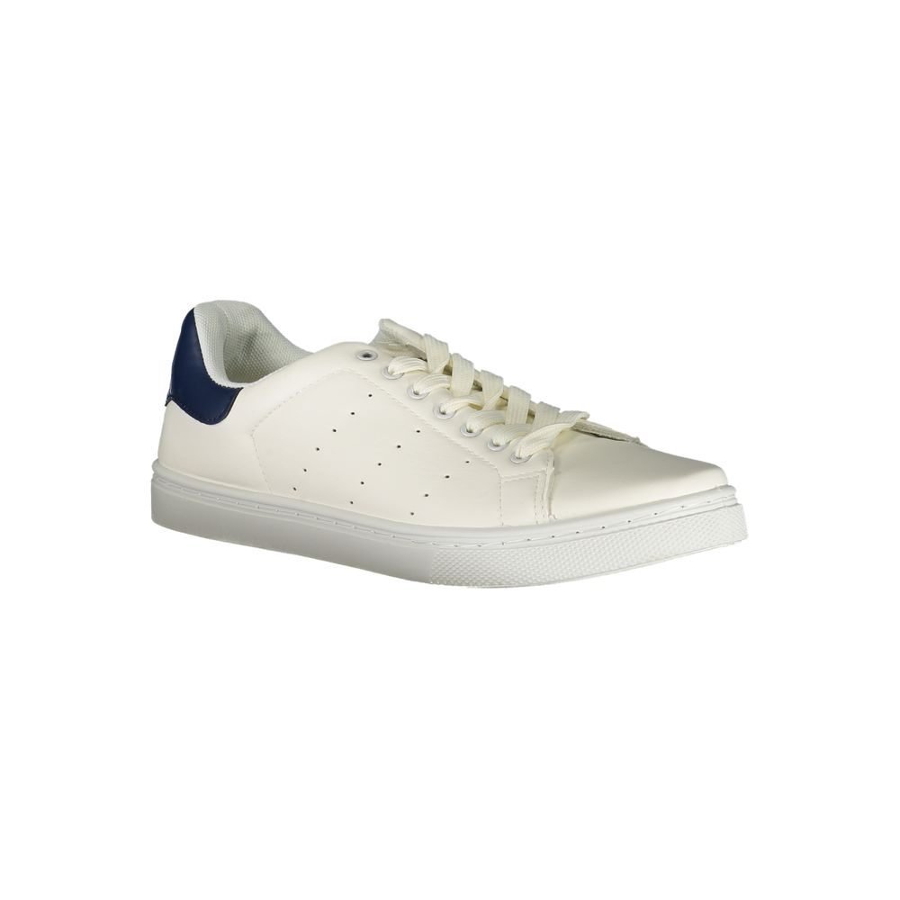 Geographical Norway White Polyester Sneaker