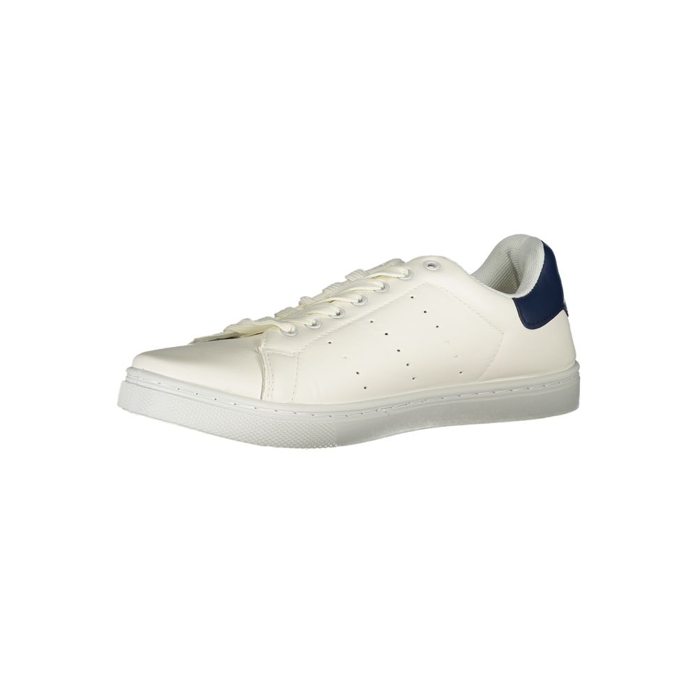 Geographical Norway White Polyester Sneaker