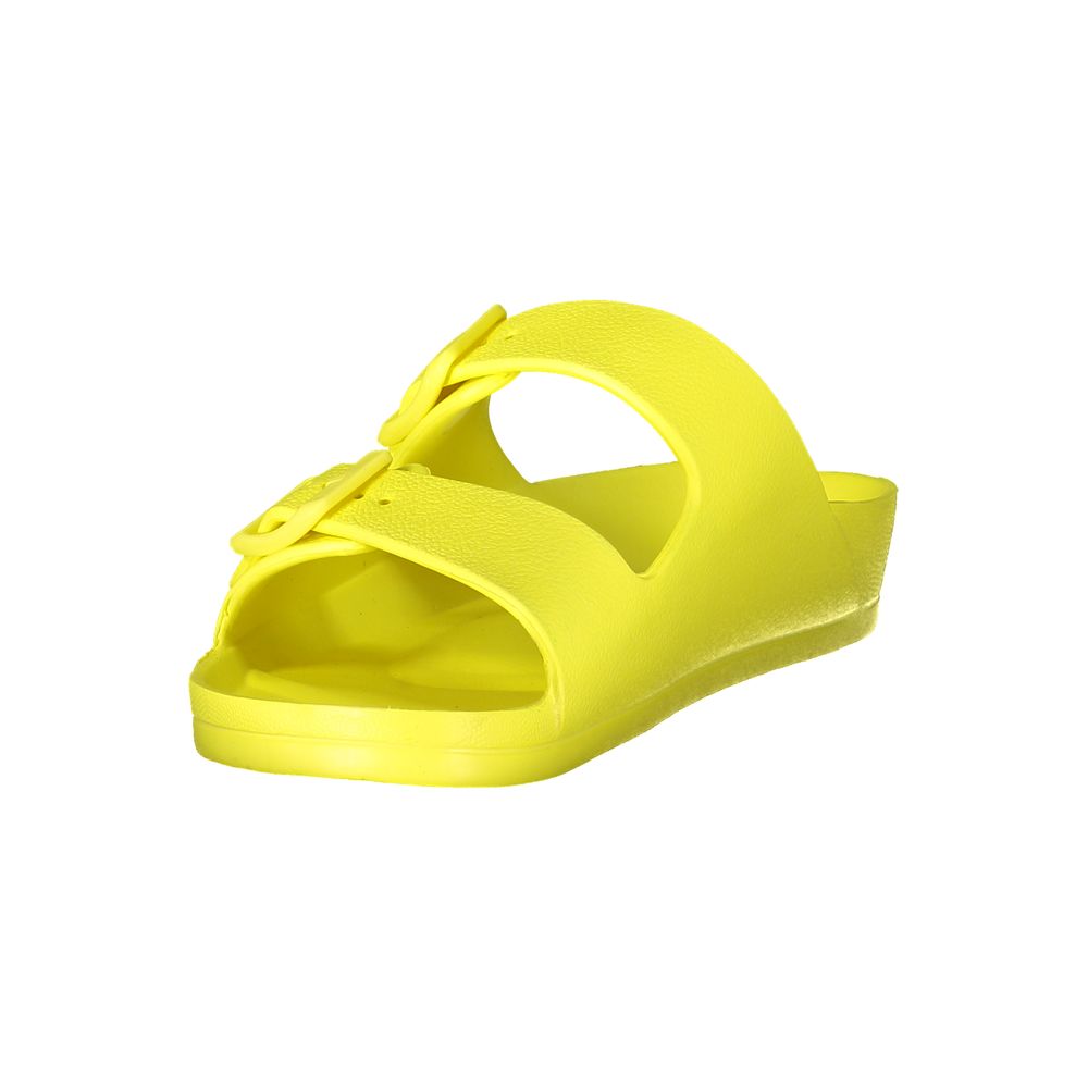 Geographical Norway Yellow Plastic Women Sandal