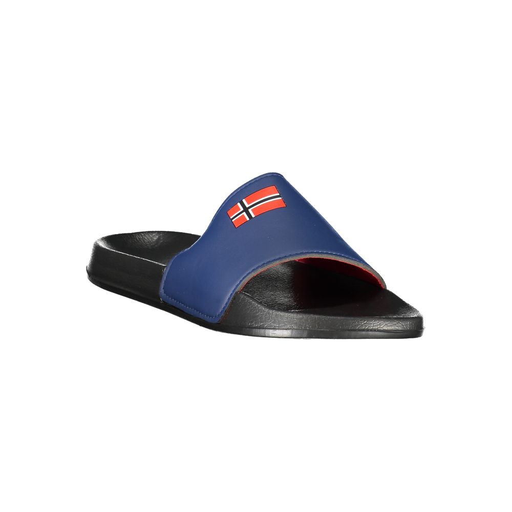 Geographical Norway Black Plastic Mens Sandal