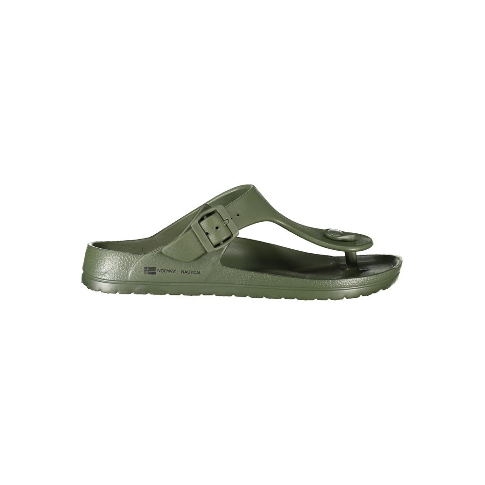 Geographical Norway Green Plastic Mens Sandal