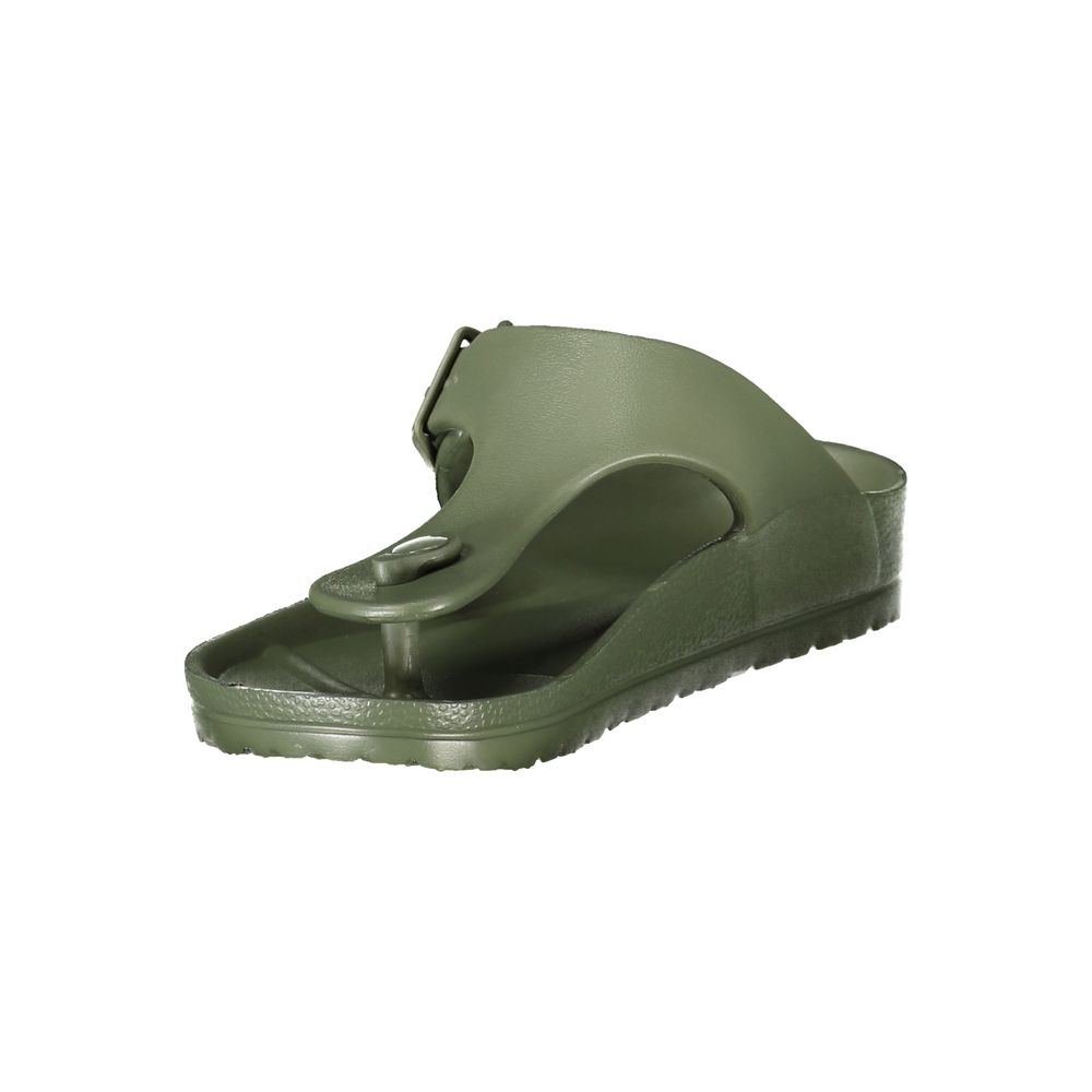 Geographical Norway Green Plastic Mens Sandal