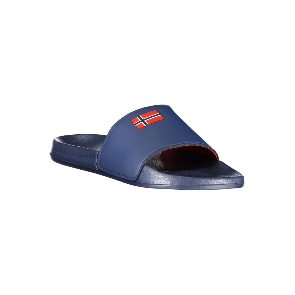 Geographical Norway Blue Plastic Men Sandal