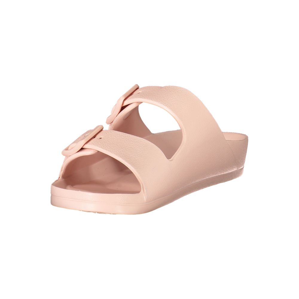 Geographical Norway Pink Plastic Women Sandal