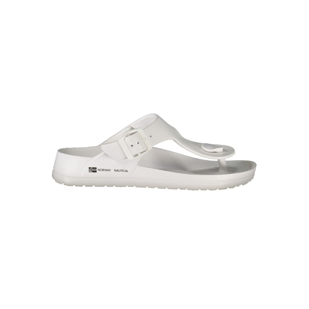 Geographical Norway White Plastic Women Sandal