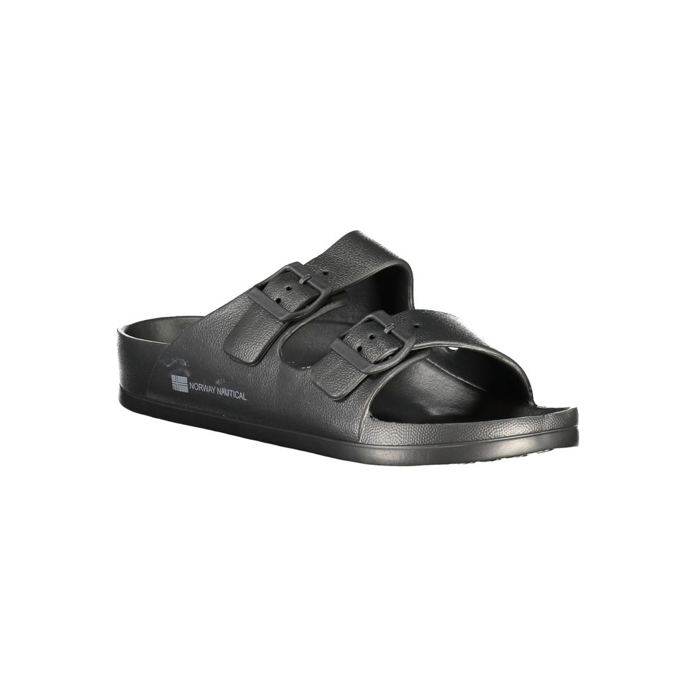 Geographical Norway Black Plastic Men Sandal
