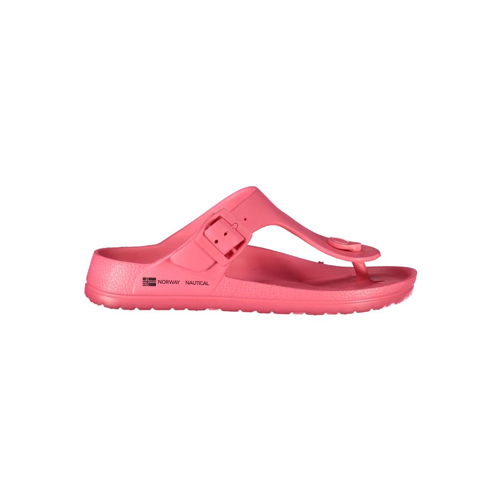 Geographical Norway Pink Plastic Women Sandal