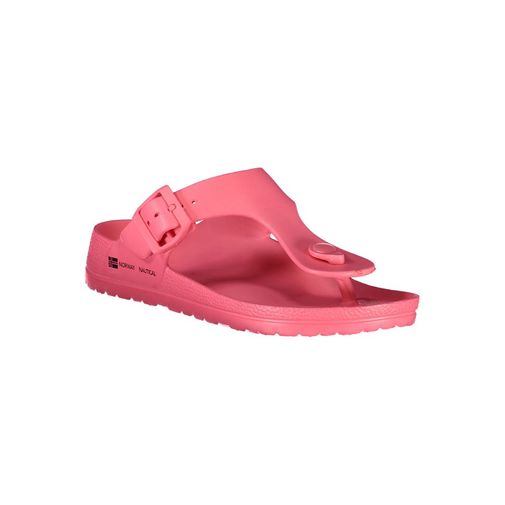 Geographical Norway Pink Plastic Women Sandal