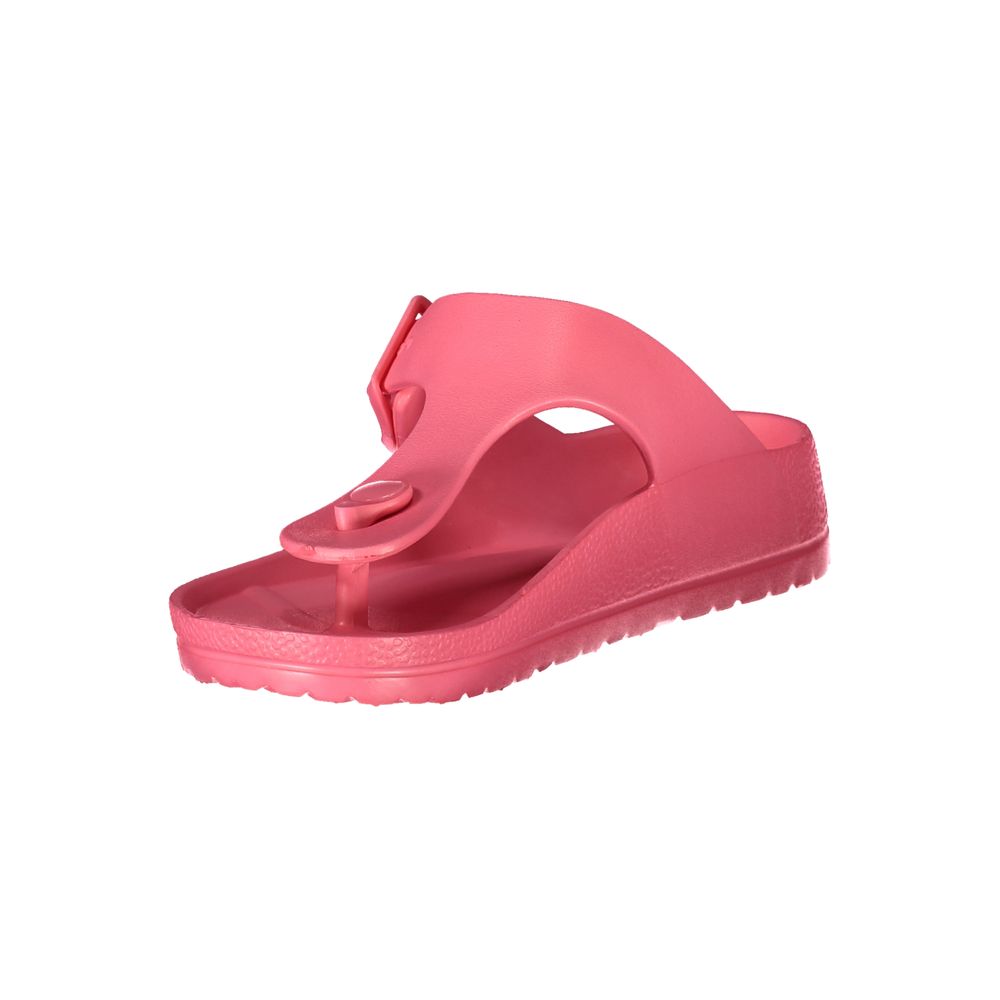 Geographical Norway Pink Plastic Women Sandal