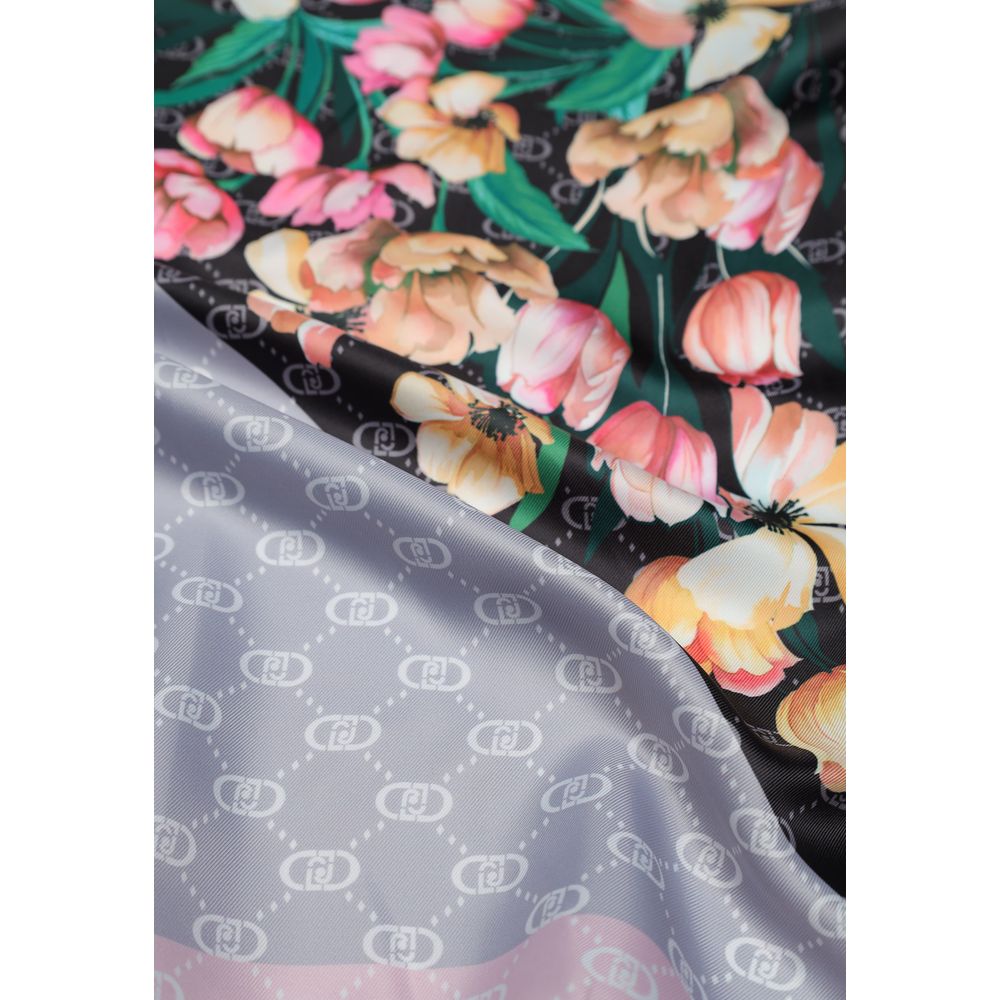 LIU JO Black Polyester Scarf