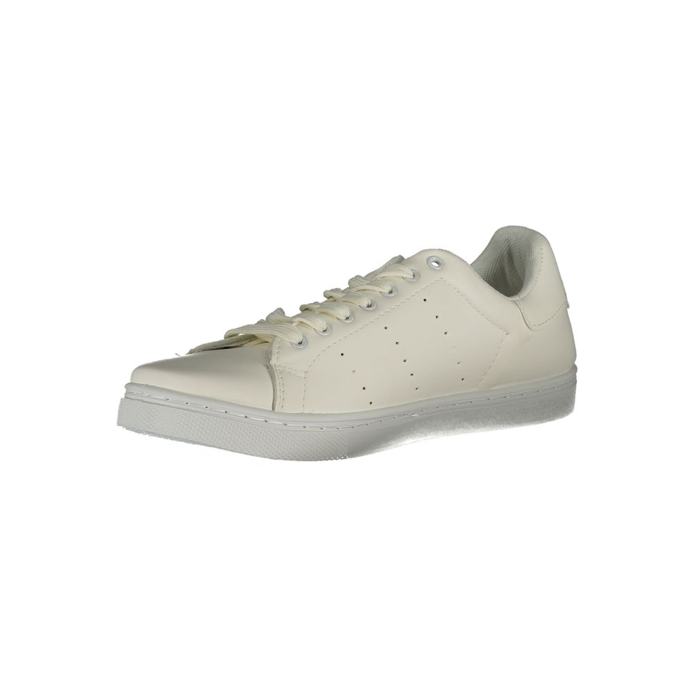 Geographical Norway White Polyester Sneaker