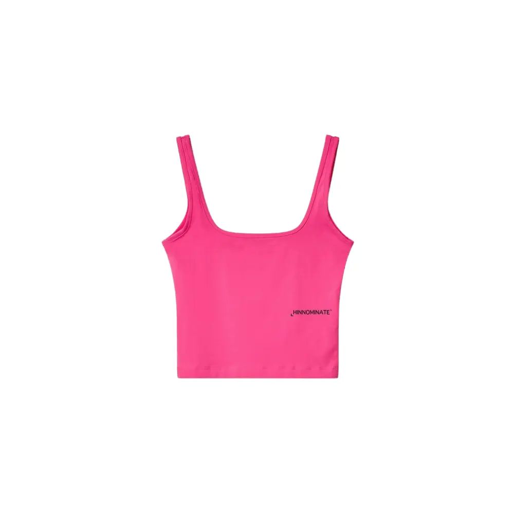 HINNOMINATE Fuchsia Cotton Tops & T-Shirt