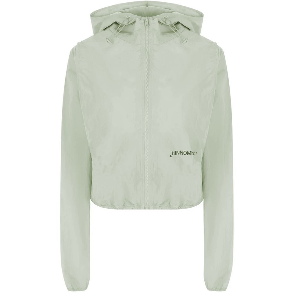 HINNOMINATE Green Nylon Jackets & Coat