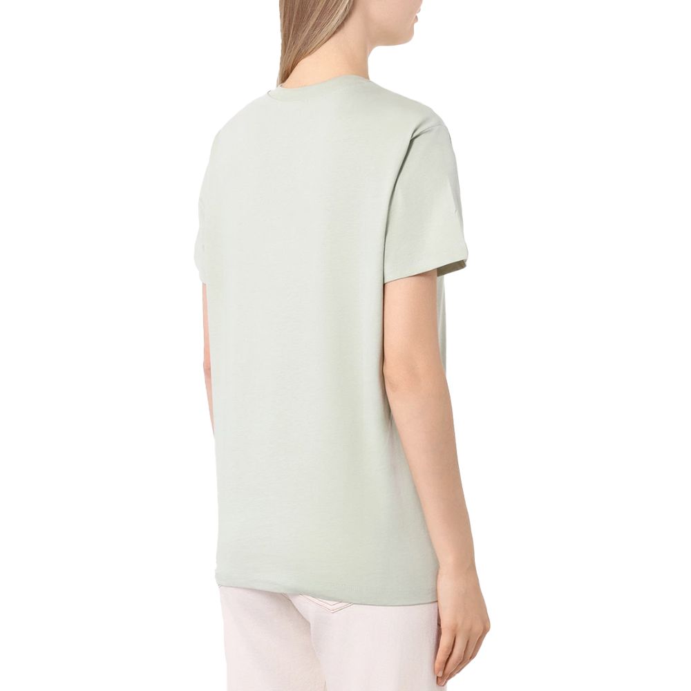 HINNOMINATE Green Cotton Tops & T-Shirt