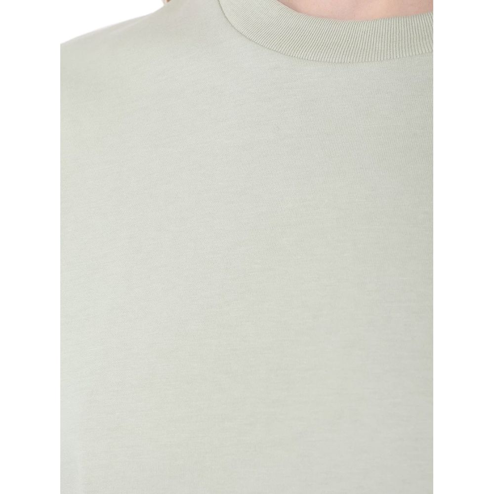 HINNOMINATE Green Cotton Tops & T-Shirt