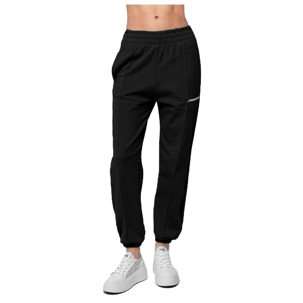 HINNOMINATE Black Cotton Jeans & Pant