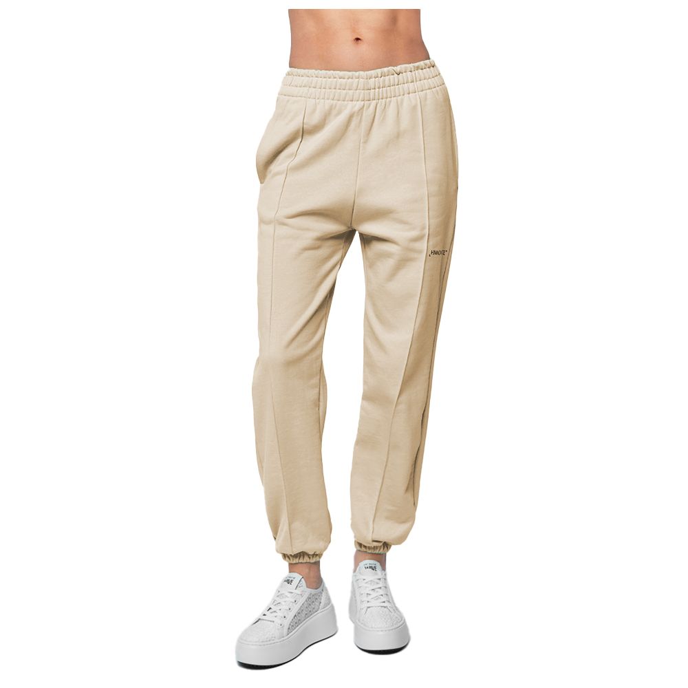 HINNOMINATE Beige Cotton Jeans & Pant