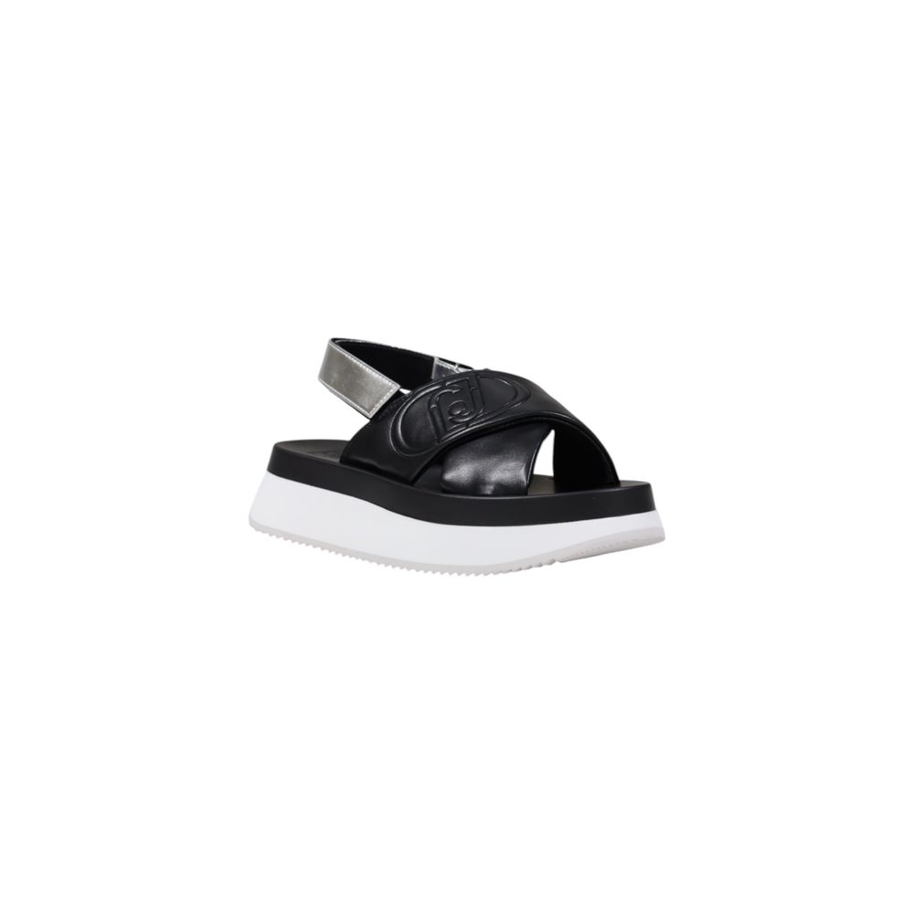 LIU JO Bicolor Artificial Leather Sandal
