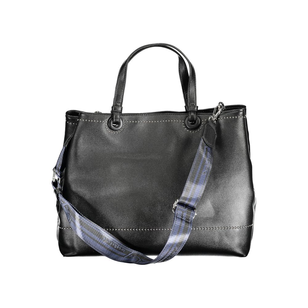 BLU BYBLOS Black Polyethylene Women Handbag