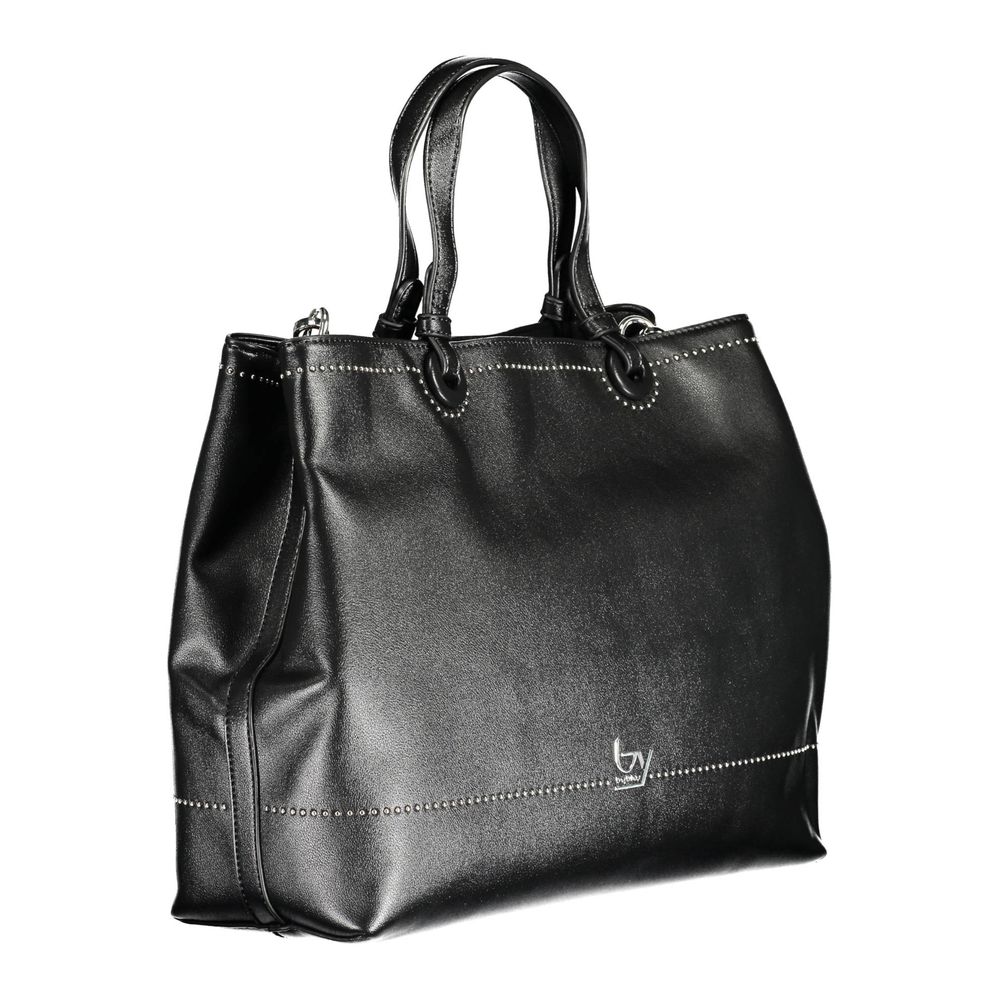 BLU BYBLOS Black Polyethylene Women Handbag