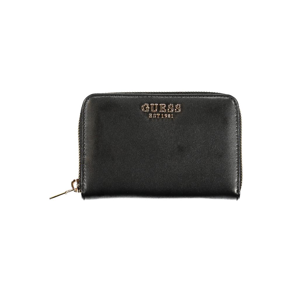 Guess Shoes Black Polyethylene Wallet