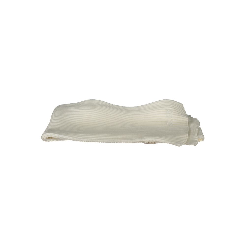 Guess Shoes White Polyester Scarf