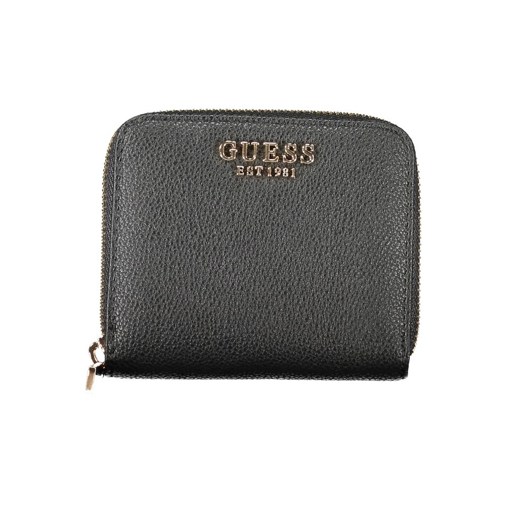 Guess Shoes Black Polyethylene Wallet