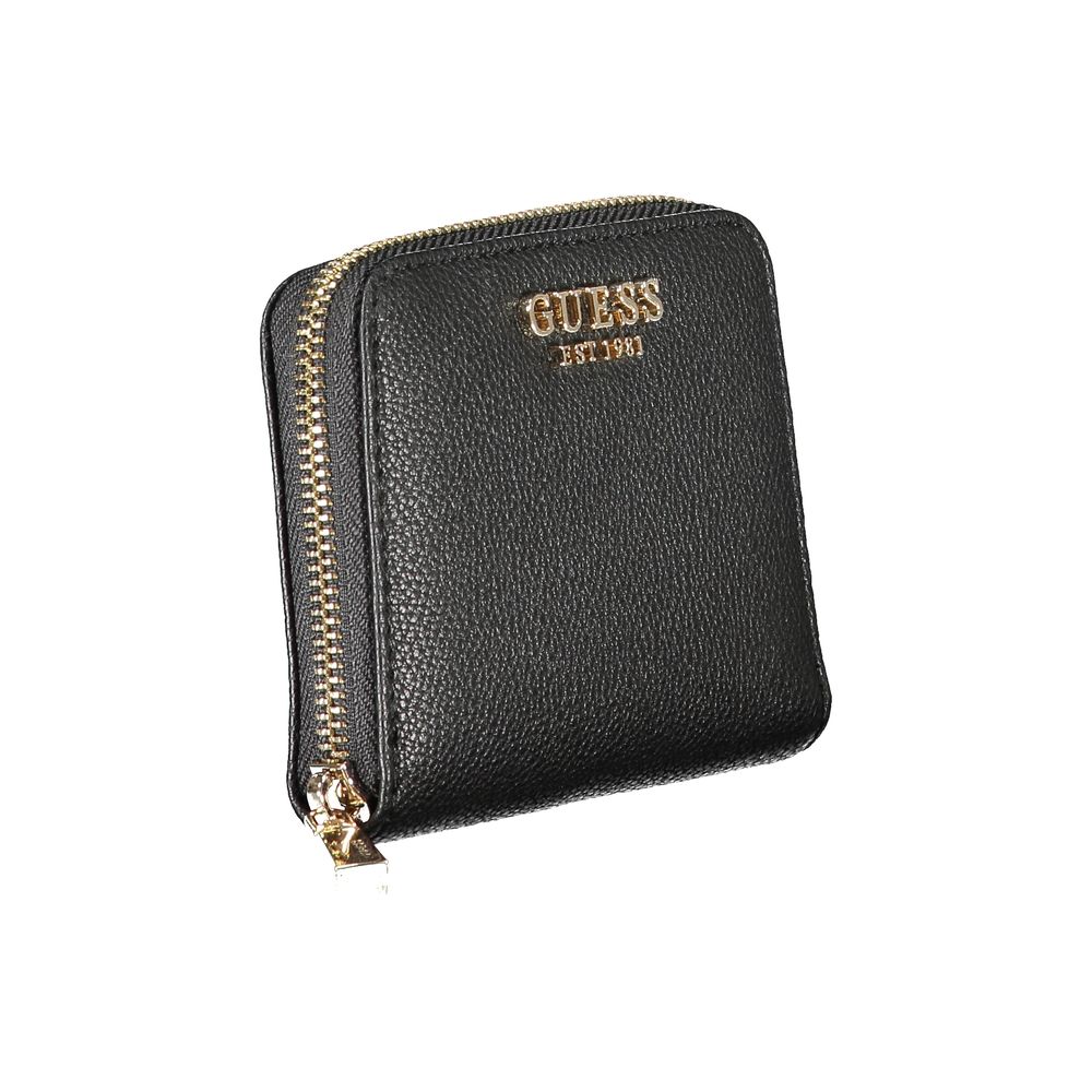 Guess Shoes Black Polyethylene Wallet