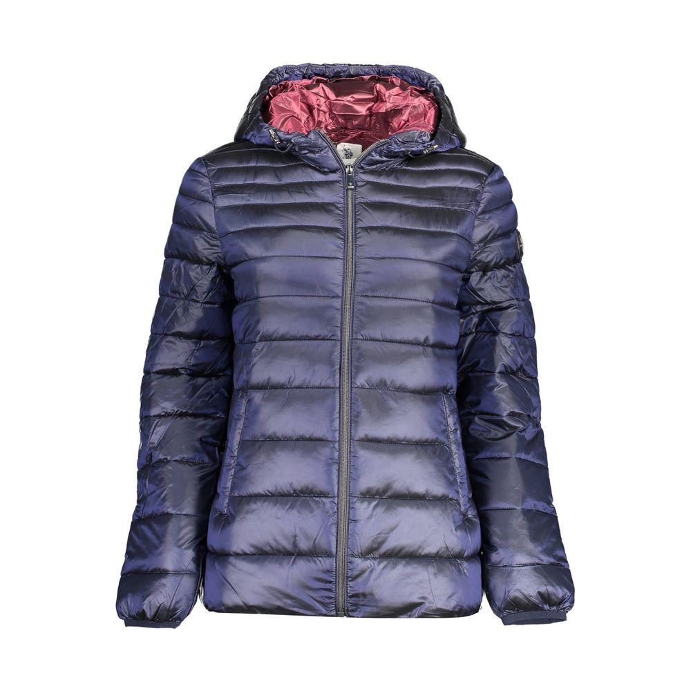U.S. Polo Assn. Blue Nylon Jackets & Coat