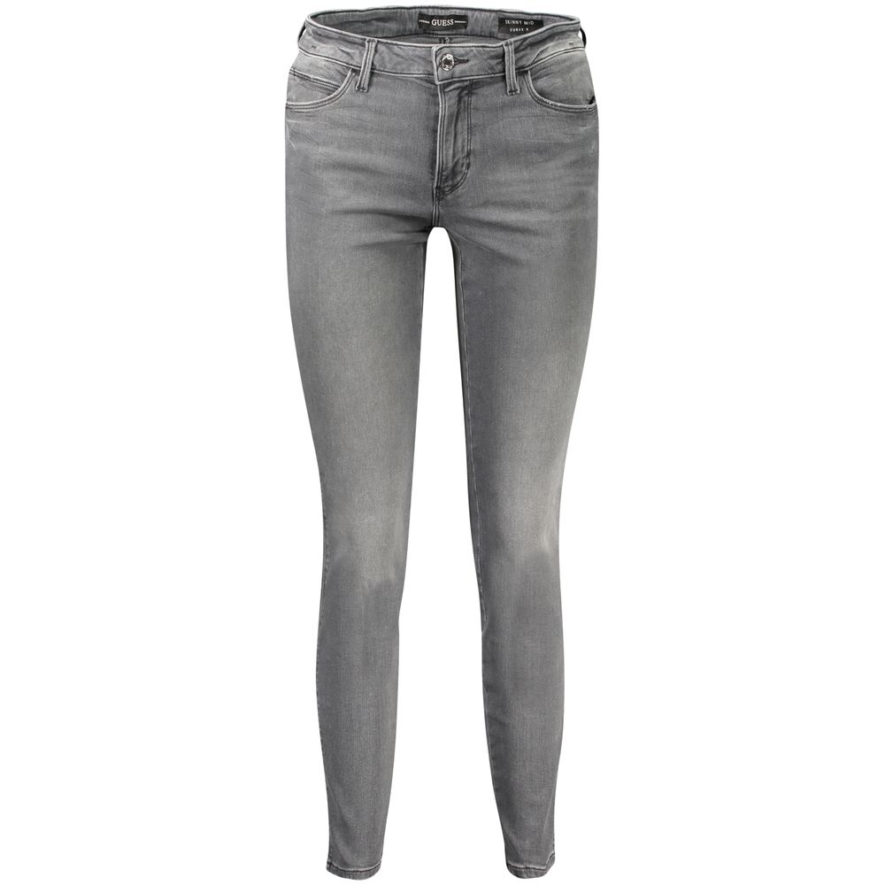 Guess Shoes Gray Cotton Jeans & Pant