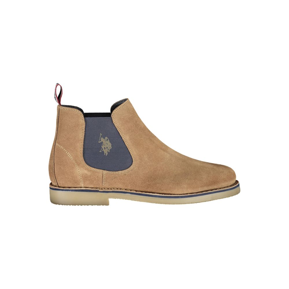 U.S. Polo Assn. Beige Polyester Boot