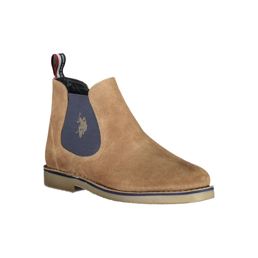U.S. Polo Assn. Beige Polyester Boot