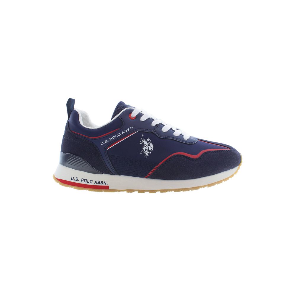 U.S. Polo Assn. Blue Polyester Sneaker